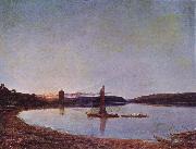 Francis Danby See bei Sonnenuntergang oil